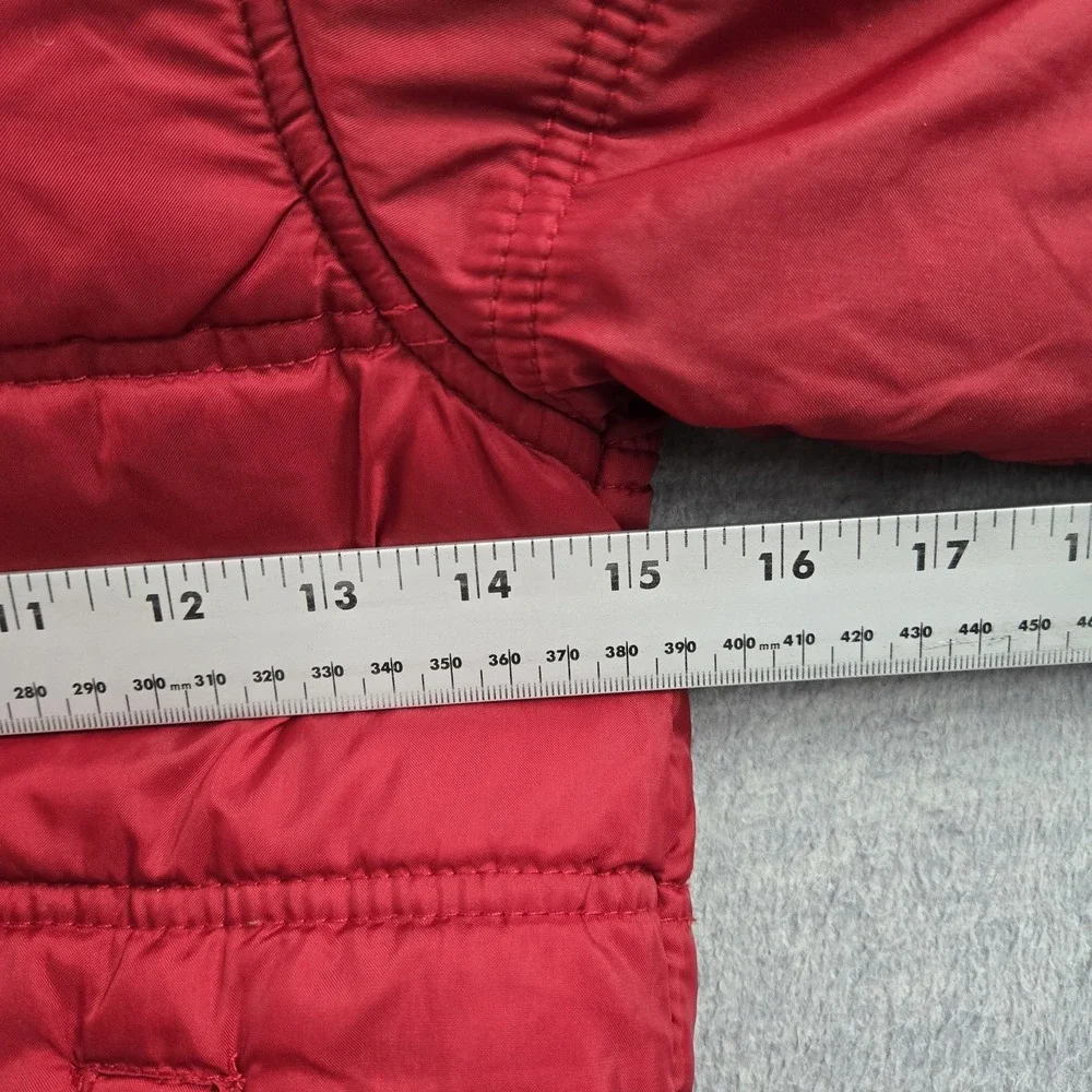 Jordan Boys Jacket 6 Red Nylon Polyester Puffer Jumpman Embroidered Fleece READ
